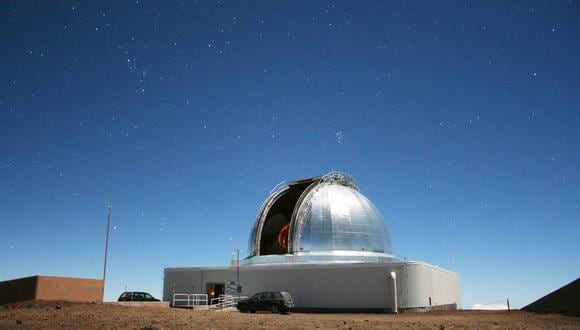 Uno de los telescopios que estudió el objeto 2020 SO. (UNIVERSITY OF HAWAII INSTITUTE FOR ASTRONOMY)