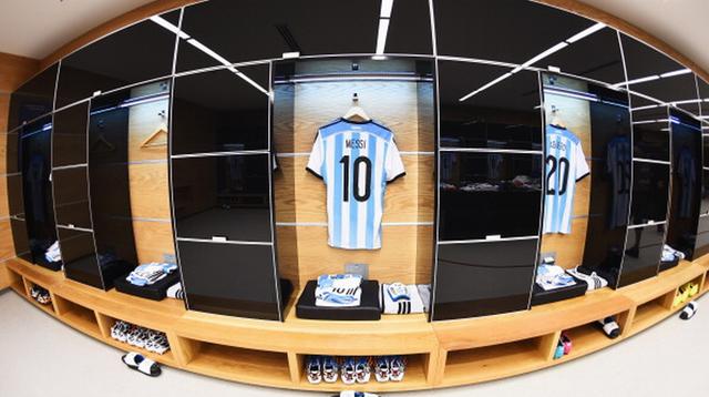 Argentina vs. Suiza: conoce el camerino del Arena Corinthians - 1