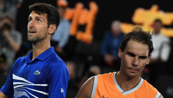 Novak Djokovic recibe críticas de Rafael Nadal y Roger Federer (Foto: AFP)