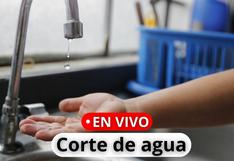 Consulta de corte de agua en Lima EN VIVO: qué distritos serán los afectados
