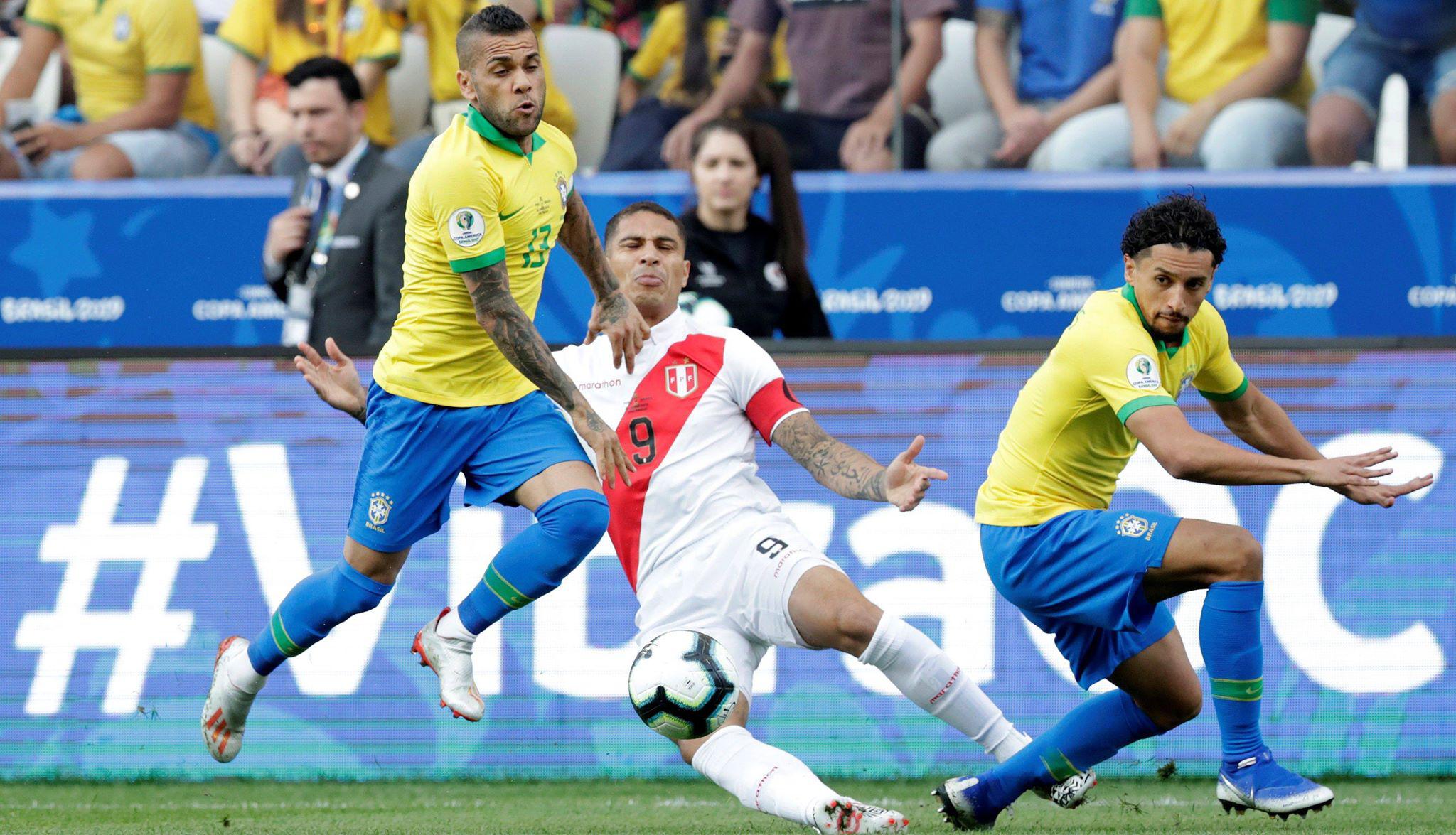 Brasil vs. Perú: por Copa América. (Foto: AFP)