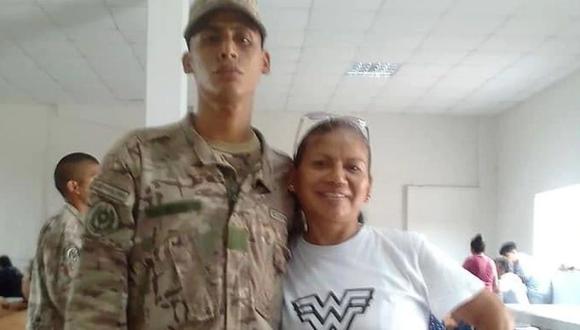 De acuerdo con Jefferson Mesías, el soldado Brian Mesías estaba deambulando por las calles del distrito de Pueblo Libre, precisamente frente al Hospital Santa Rosa, y fue encontrado por su madre. (Foto Facebook)