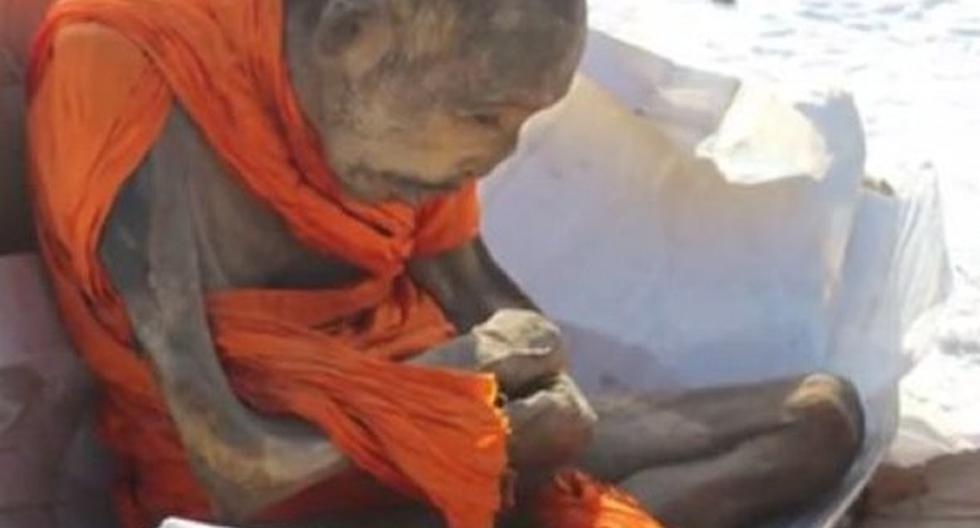 La momia estaba en poder de un hombre que la había robado y pretendía venderla. (Foto: Morningnews.mn)