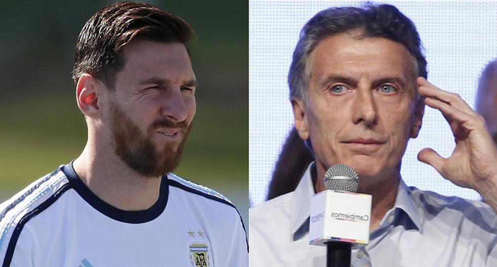 Mauricio Macri se sumó al clamor para que Lionel Messi no cuelgue la albiceleste. (Fotos: EFE)