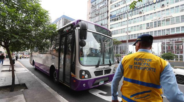 Corredor morado: los primeros recorridos por la Av. Abancay - 4