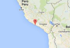 Dos sismos se registraron esta tarde en Arequipa