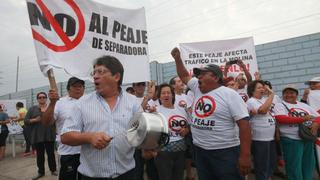 La Molina iniciará acción de amparo contra peaje en Separadora