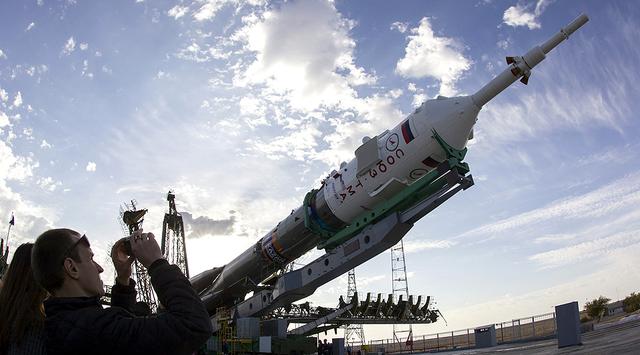 La nave Soyuz parte hacia la Estación Espacial Internacional - 7