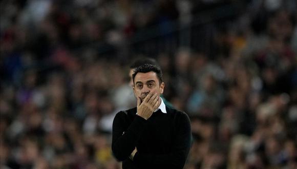 Xavi Hernández recordó el episodio vivido entre Barcelona y Eintrach Frankfurt. (Foto: EFE)