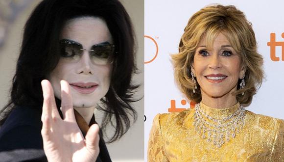 Jane Fonda confiesa que se bañó desnuda con Michael Jackson