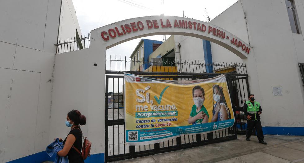 El vacunatorio del Coliseo de la Amista Perú - Japón fue reubicado, pero ahora solo atienda hasta la 1 p.m.