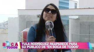 Tula Rodríguez viajará con su hija antes de volver a la conducción de “En boca de todos”  | VIDEO 