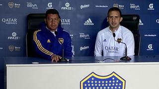 Battaglia e Izquierdoz salieron a aclarar el diálogo que tuvieron con Riquelme en la interna de Boca