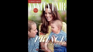 Príncipe George posó para su primera portada en "Vanity Fair"