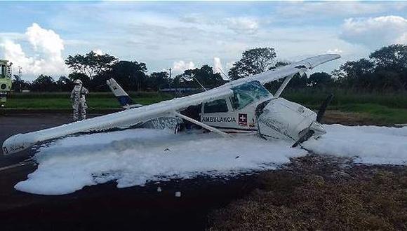 Colombia: Accidente aéreo deja un muerto y cuatro heridos