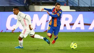 Real Madrid vs. Barcelona: Lionel Messi igualó marca histórica de Sergio Ramos en el clásico de España