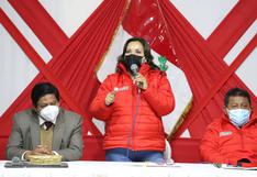 Dina Boluarte sobre comunicado de Perú Libre: “Yo creo que no es el sentir de las bases del partido”
