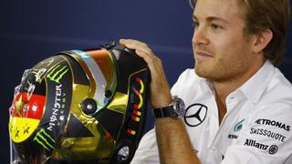 FIFA prohibió a Rosberg usar imagen de la Copa en su casco