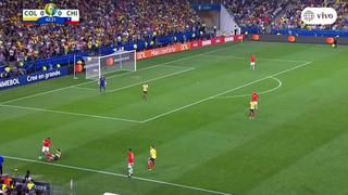 Colombia vs. Chile: Gary Medel y la dura entrada en contra de James Rodríguez que no fue sancionada | VIDEO