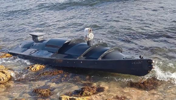El dron marítimo habría sido adaptado a partir de motos acuáticas de uso civil. (Foto: Xataka.com)
