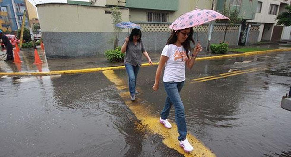 Lluvias en Perú aumentarán este fin de semana. (foto: Andina)