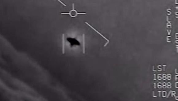 Imagen de archivo. Estados Unidos desclasificó videos de avistamientos de ovnis. (Captura de video).