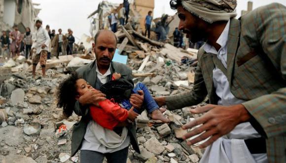 La mayor parte de las víctimas civiles fueron causadas por ataques aéreos de la coalición. (REUTERS)