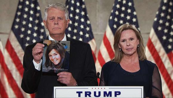 Marsha y Carl, los padres de Kayla Mueller, respaldaron a Donald Trump durante la Convención Republicana. (Foto: Convención Nacional Republicana).