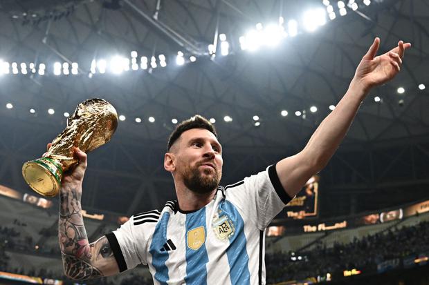Messi se coronó campeón del mundo a pesar de las numerosas críticas en su contra | Foto: AFP