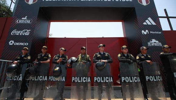 El máximo ente del fútbol peruano emitió un comunicado tras el allanamiento en Videna. (Foto: Jorge Cerdán / GEC)