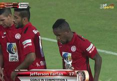 Jefferson Farfán anotó gol en partido amistoso del Al Jazira