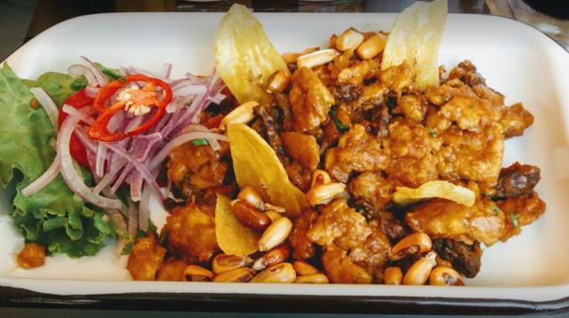 Seco de chavelo en el Merlín de Cabo Blanco.