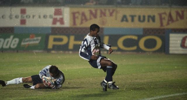 Alianza Lima vs. Real Madrid, amistoso de 1996. (Foto: Archivo El Comercio)