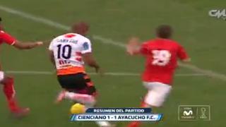 Cienciano empató 1-1 ante Ayacucho FC y queda cerca de la baja