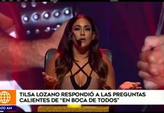 Tilsa Lozano reapareció en los medios y evitó referirse de Olinda Castañeda