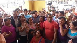 La Parada: minoristas marcharon hacia la Municipalidad de Lima