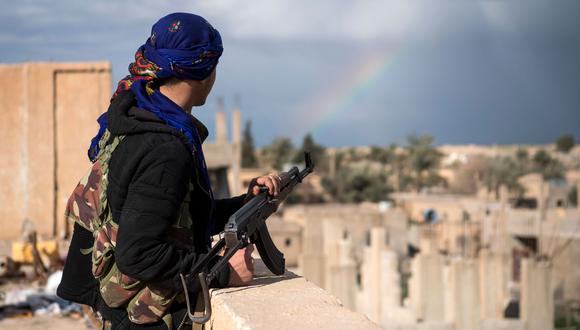 Deir Ezzor | Baghuz | Siria: Alianza árabo-kurda pide al Estado Islámico rendirse | Fuerzas Democráticas Sirias (FDS). (Foto: AFP).