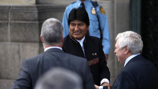 El presidente boliviano Evo Morales antes de la decisión de La Haya. (Reuters)