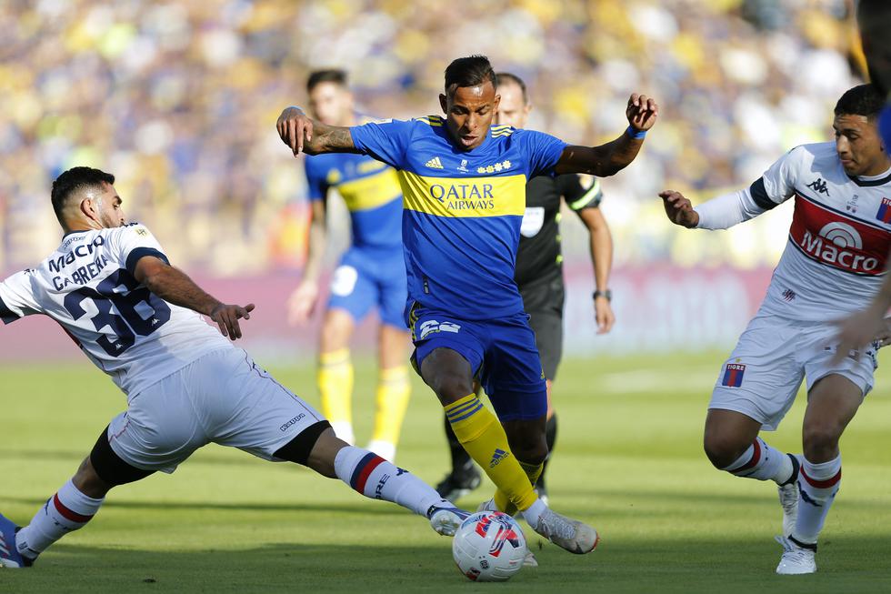 Boca vs. Tigre por la final de Copa de la Liga. Fuente: AFP