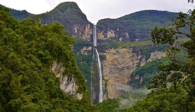 La catarata Gocta se encuentra en Cocachimba, a una hora de Chachapoyas. (Archivo / El Comercio)