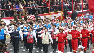 Parada Militar: miembros del COEN desfilaron por primera vez