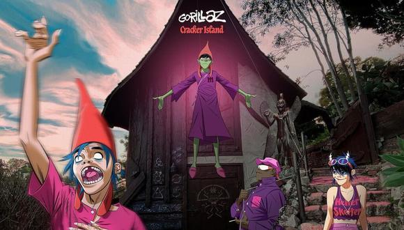 La icónica banda Gorillaz lanzó su nuevo álbum "Cracker Island" la cual cuenta con la participación de artista de renombre como Bad Bunny