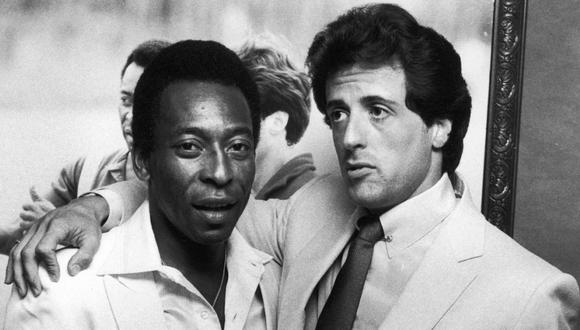 Conoce cómo se llamó la icónica película en la cual Pelé compartió roles con el mítico Sylvester Stallone, cuándo se estrenó, y qué papel cumplió el 'O Rei'. (Foto: Archivo de Fútbol Pinterest)