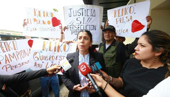 Úrsula Letona visitó hoy a Keiko Fujimori en el Penal Anexo de Mujeres de Chorrillos, donde cumple una prisión preventiva de 36 meses. (Foto: Violeta Ayala)