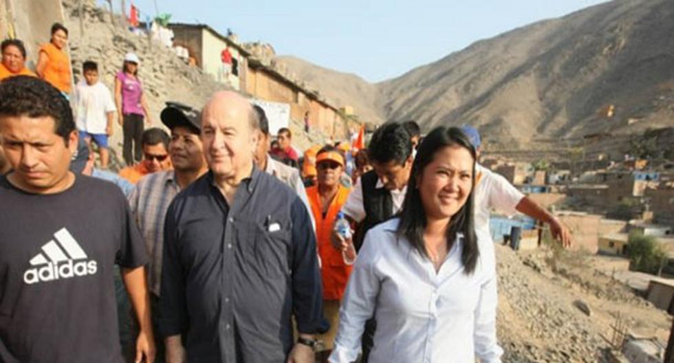 Keiko Fujimori destacó apoyo de Hernando de Soto. (Foto: Andina)