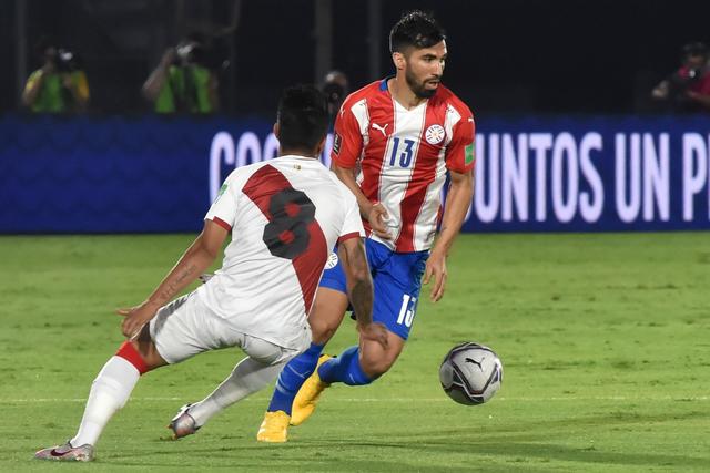 Perú - Paraguay. (Foto: AFP)