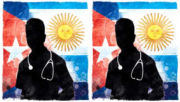 "En materia económica, Argentina está quebrada. ¿Cómo puede Argentina permitirse gastar millones en médicos cubanos que ni siquiera necesita?".