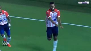 Gol de Junior: Miguel Borja y el 1-0 a favor del cuadro colombiano frente a Bolívar | VIDEO