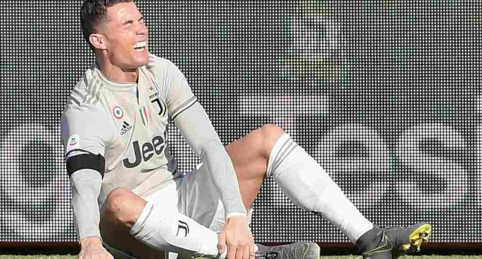 Cristiano Ronaldo con problemas en la Juventus. (Foto: AFP)