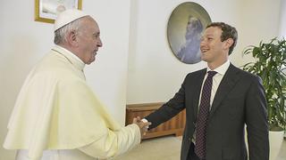 Mark Zuckerberg visita al papa Francisco en el Vaticano [FOTOS]